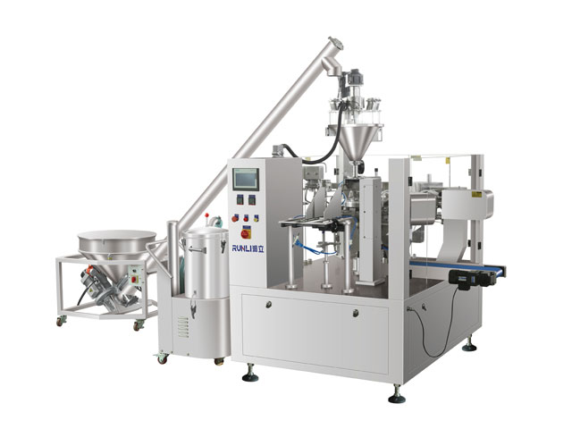 RL-GD8-200R/250R/300D窩頭粉無(wú)紡布袋全自動(dòng)包裝機(jī)